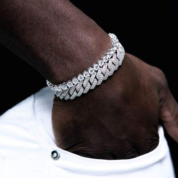IcedCuban™ 20cm Bracelet – Royal Flair™