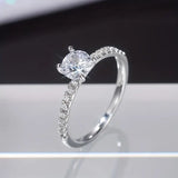 Iced Engagement Ring – Women