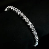Royal Flair™ 4mm Iced-Out Tennis Bracelet