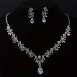 BridalElegance™ Necklace & Earrings Set – Royal Flair™