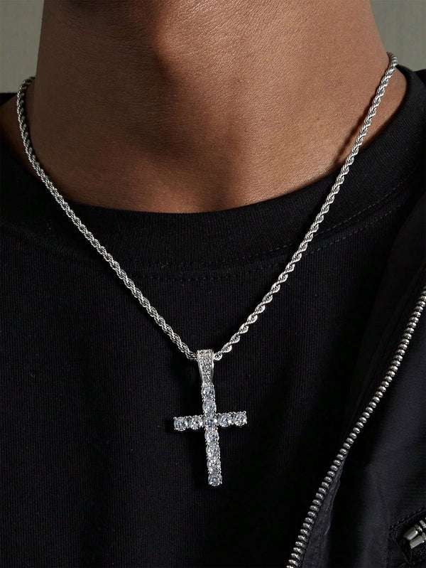 Royal Cross Rope Chain