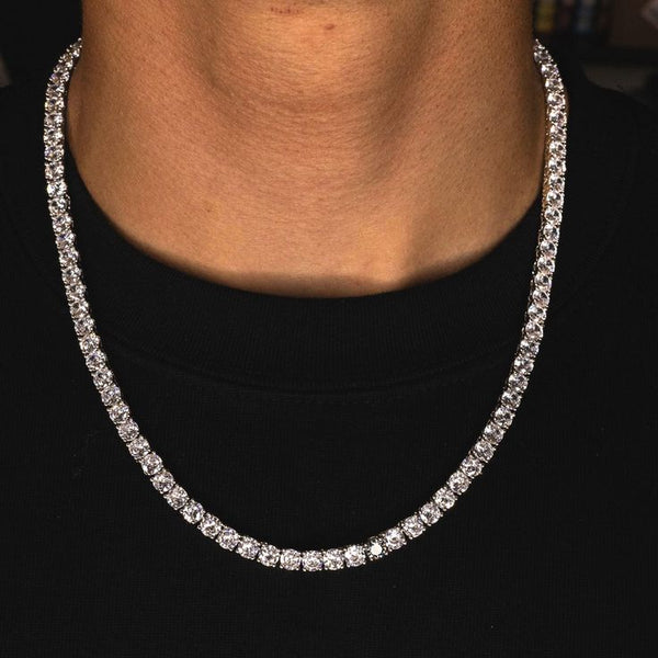 Iced-Out Tennis Chain 4mm