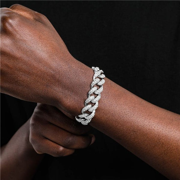 IcedCuban™ 20cm Bracelet – Royal Flair™