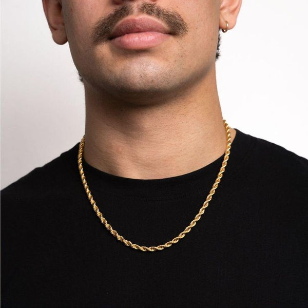 Golden Twist™ 4mm Rope Chain