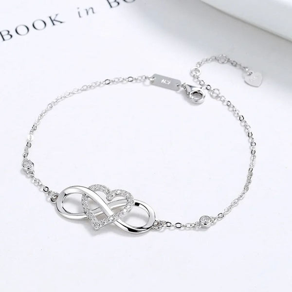 Eternal Love Pure Silver Bracelet – Women’s